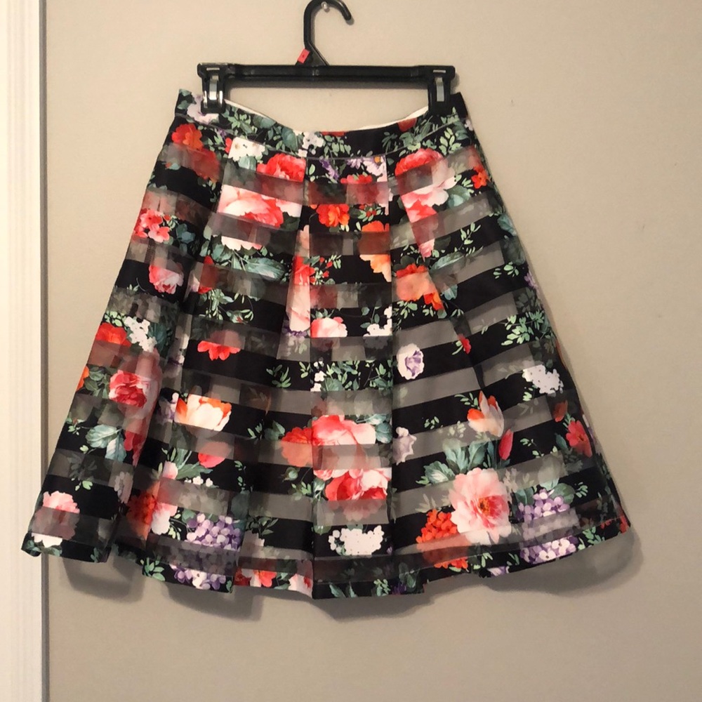 Floral skirt